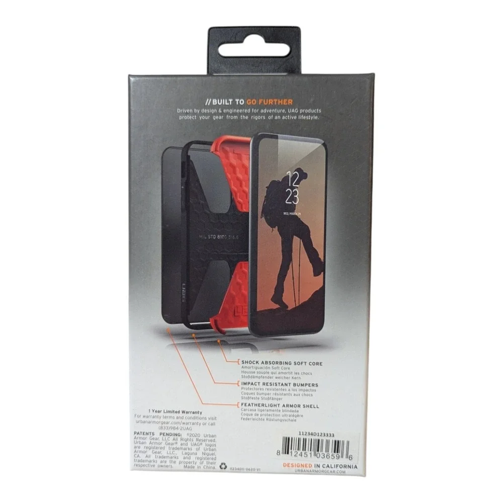 H6.‎ UAG - Civilian Series Case for Apple iPhone 5.4 2020 (12 Mini) - Gray